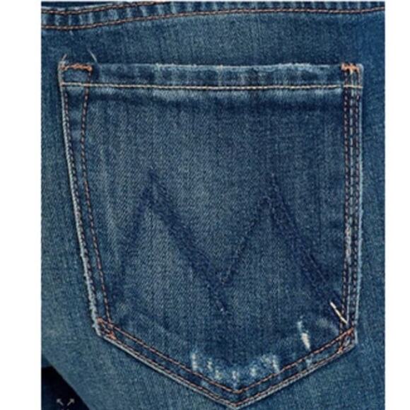 Mother The Looker Ankle Fray Gutterpunk Jeans 28 - Picture 2 of 9